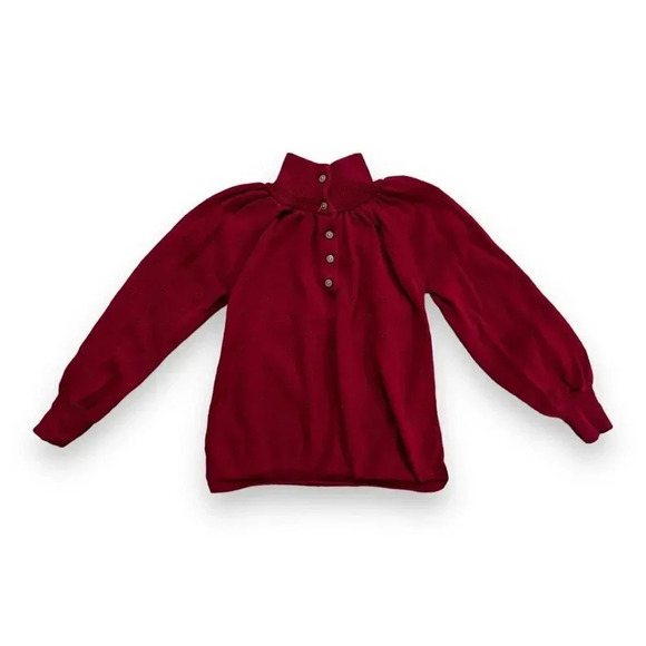 Tea Collection | Bubble Sleeve Pointelle Sweater (4-5 yrs) - Picture 1 of 5